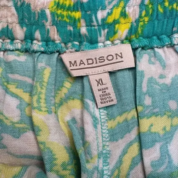 Lot of 4 Womens L/XL Palazzo Pants Boho Tribal Print Elastic Waist Wide Leg - Picture 6 of 12